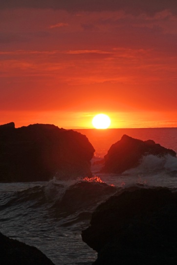 CR Costa Rica Sunset